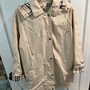 Burberry Rain Jacket - mid thigh length
